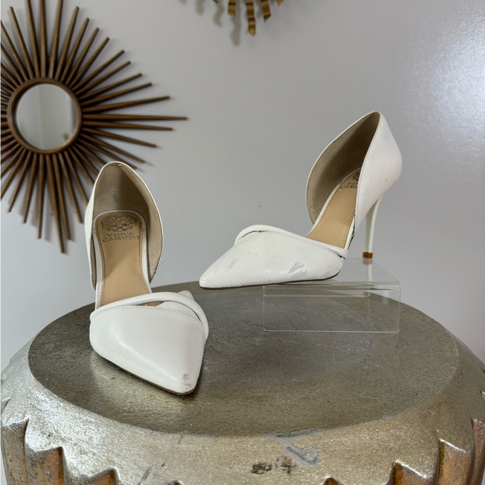 Vince Camuto - White Adeilia Pumps
